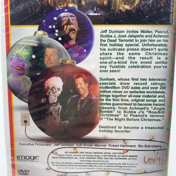 Jeff Dunham - Very Special Christmas Special (DVD, 2008) *NEW AND SEALED* - Picture 2 of 2